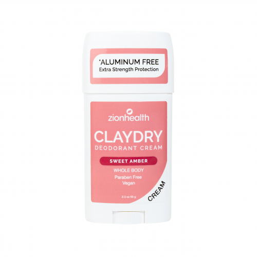 CLAYDRY™ CREAM Sweet Amber Aluminum-Free Whole Body Deodorant